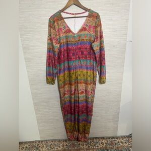 Natural Life Multicolor Fleece Onesie Pajamas